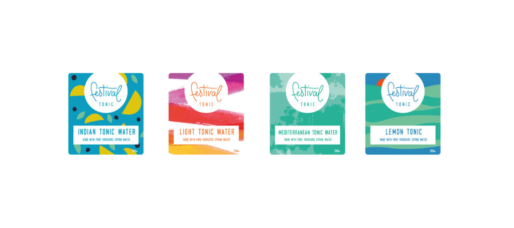 FESTIVAL TONIC - Label Design