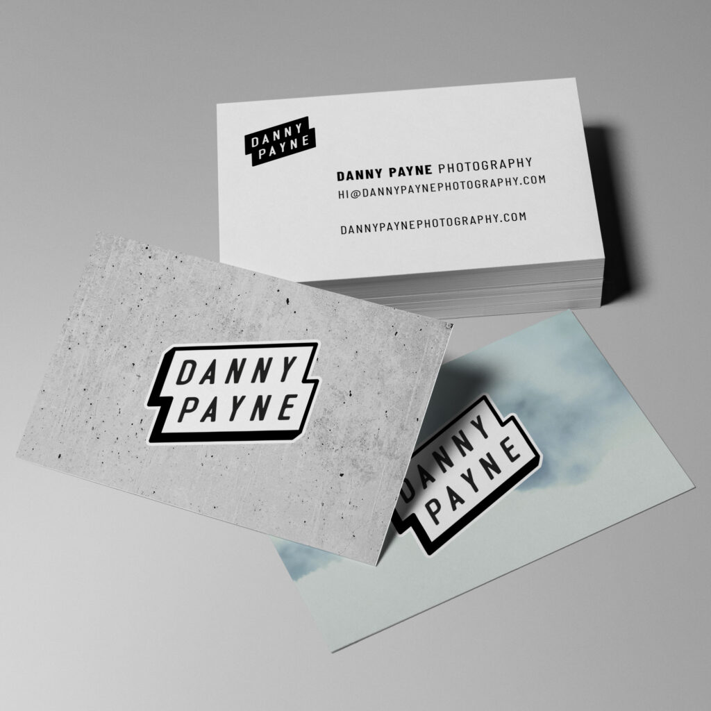Danny Payne Photography Logo design mockup