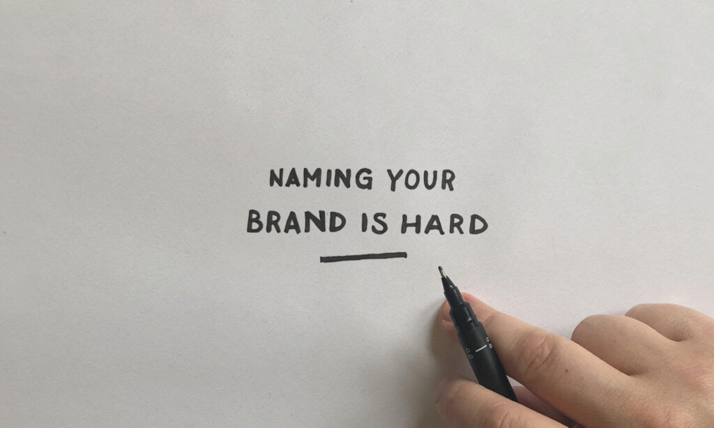 Naming your brand Oakfold Design