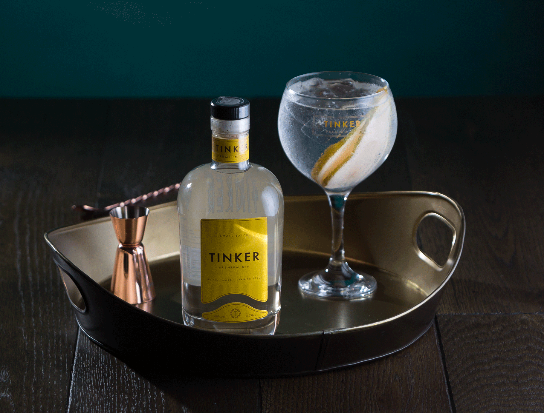 Tinker Gin brand design