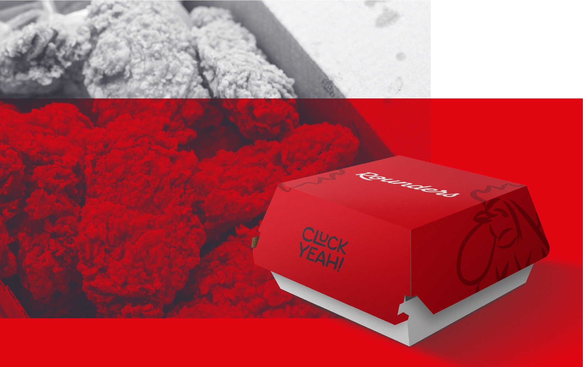 Rounders Chicken Box Branding