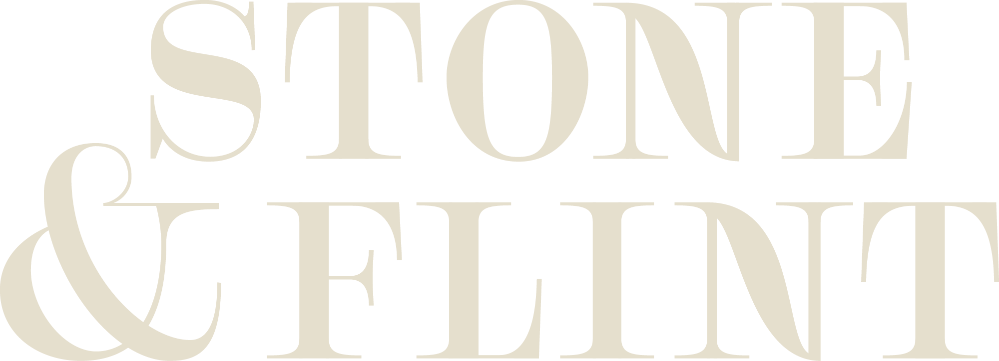 Stone and Flint Logo Design